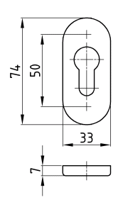 Schlüsselrosetten