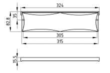 Klingel-Türklopfer-Briefklappe
