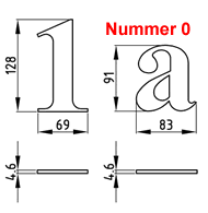 Klingel-Türklopfer-Briefklappe