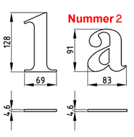Klingel-Türklopfer-Briefklappe